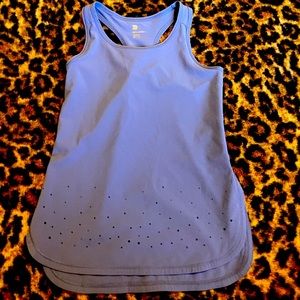 Light navy workout tank